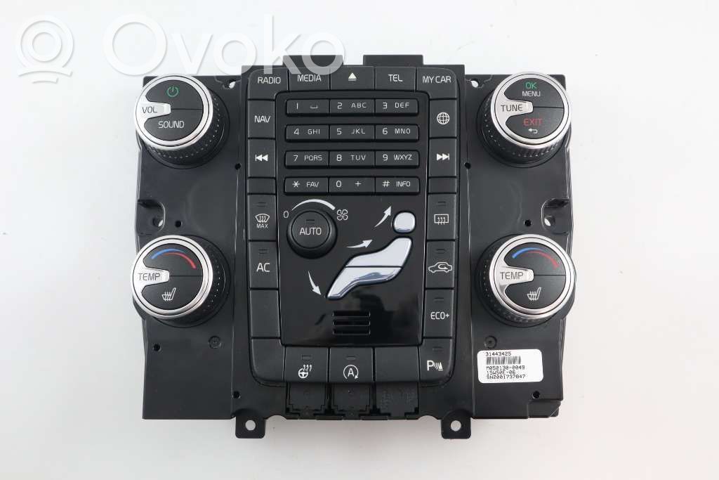Climate control unit   31443425,M0501300049,31443425