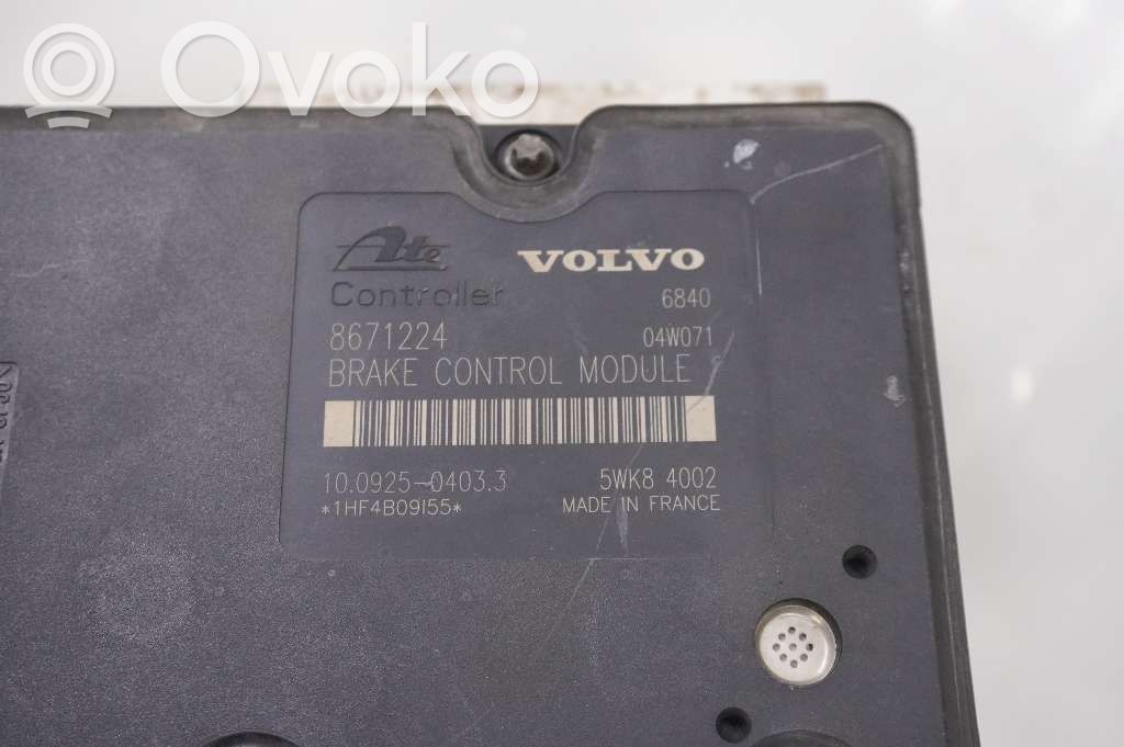 Volvo S60 Bomba de ABS 