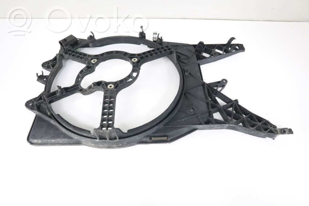 Opel Corsa D Radiator cooling fan shroud 
