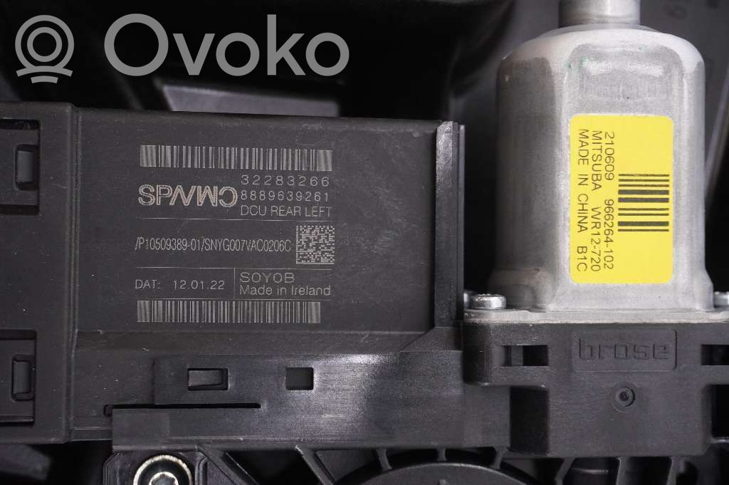 Volvo S90, V90 Alzacristalli della portiera posteriore con motorino 