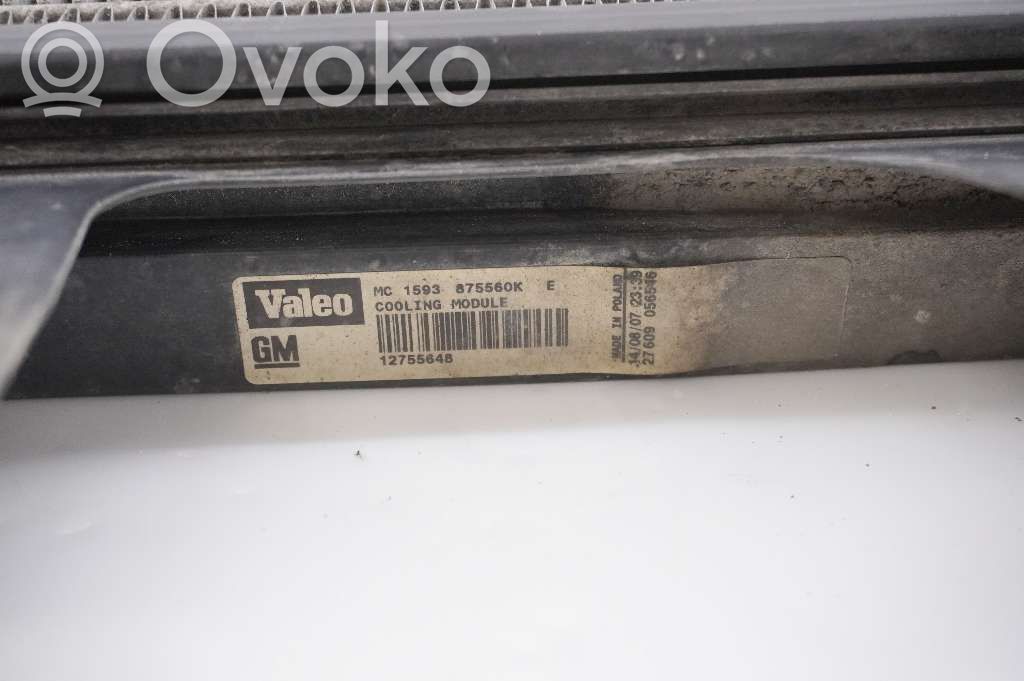 Radiador intercooler   12788019