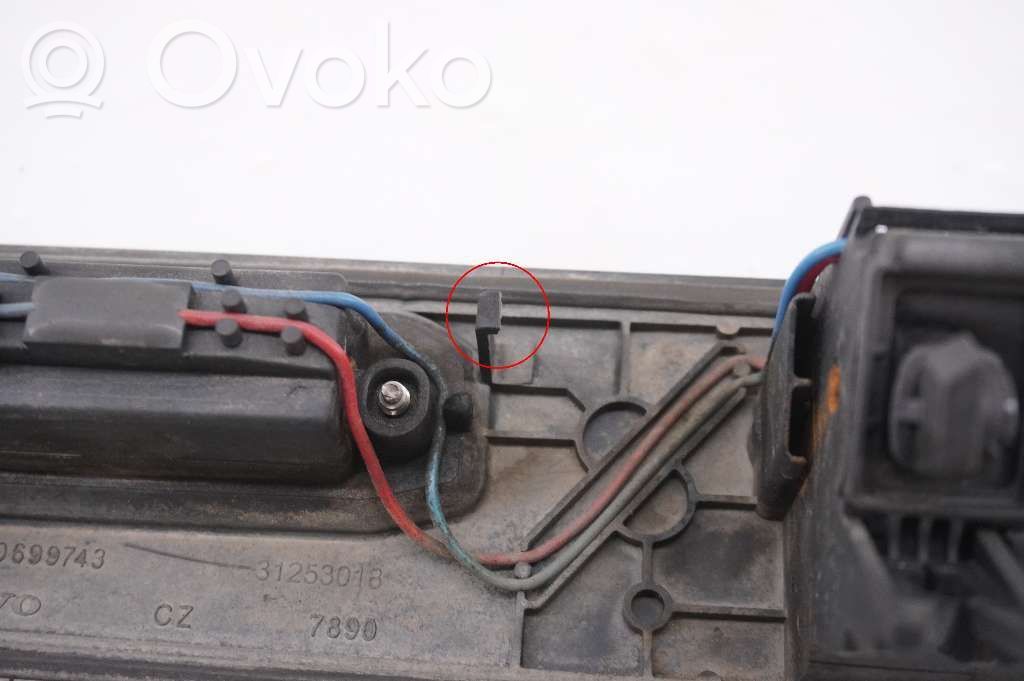 Volvo V70 Manilla exterior del maletero/compartimento de carga