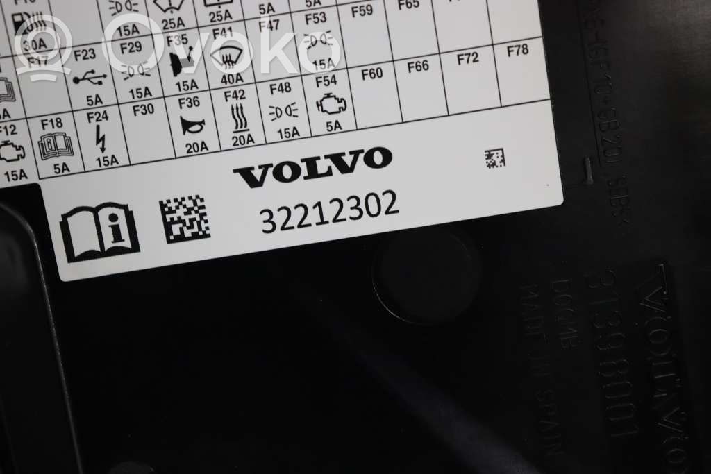 Volvo V60 Pokrywa skrzynki bezpieczników