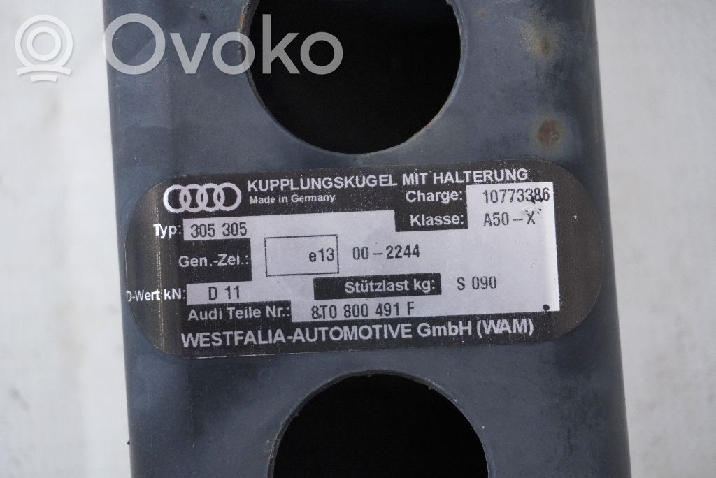 Audi A4 S4 B8 8K Hak holowniczy / Komplet 