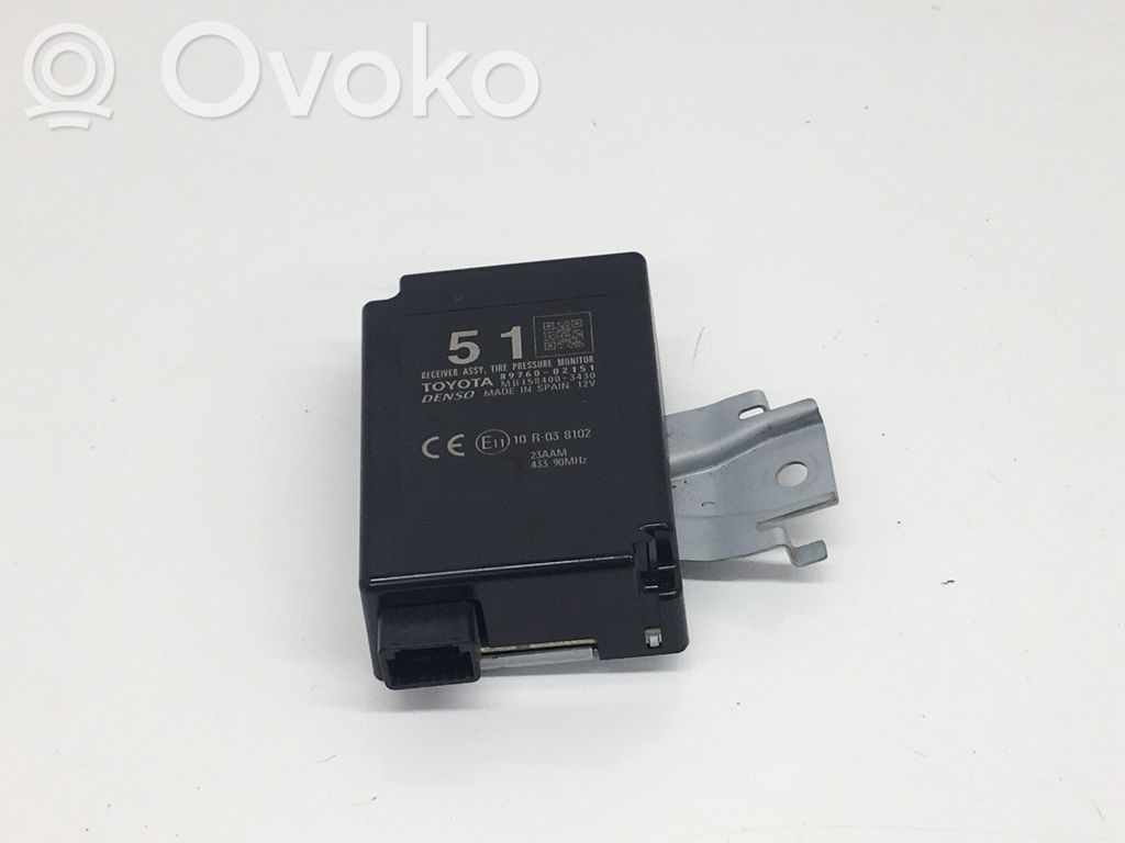 Toyota Auris E180 Tire pressure control unit 
