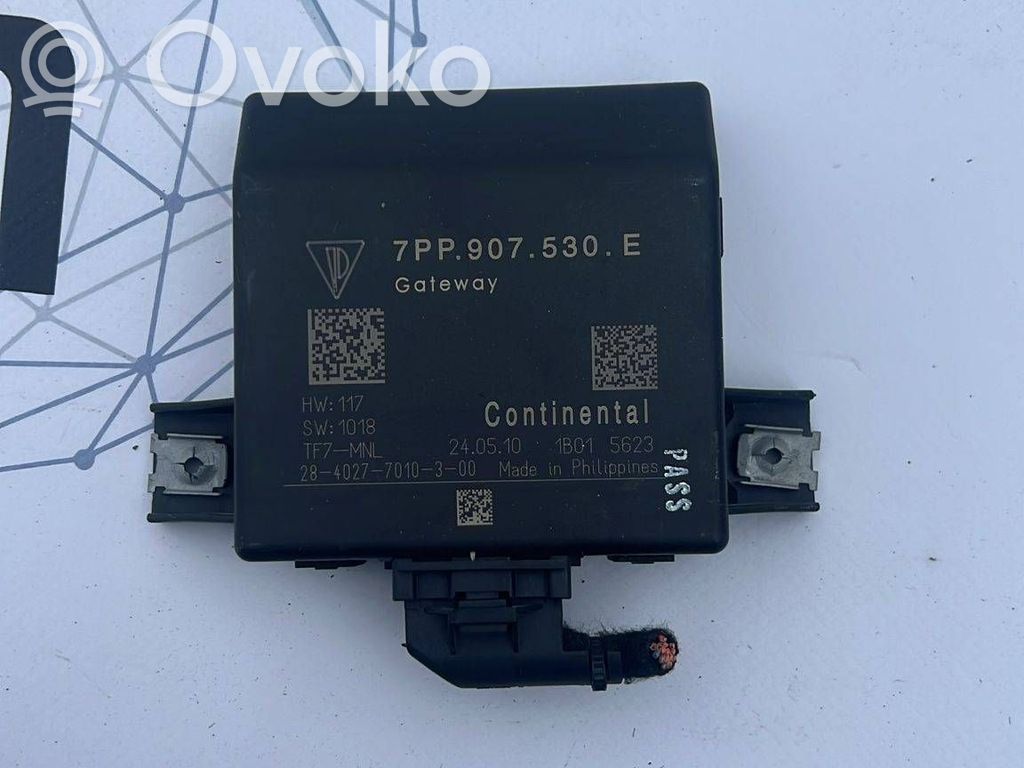 Porsche Cayenne (92A) Módulo de control Gateway 