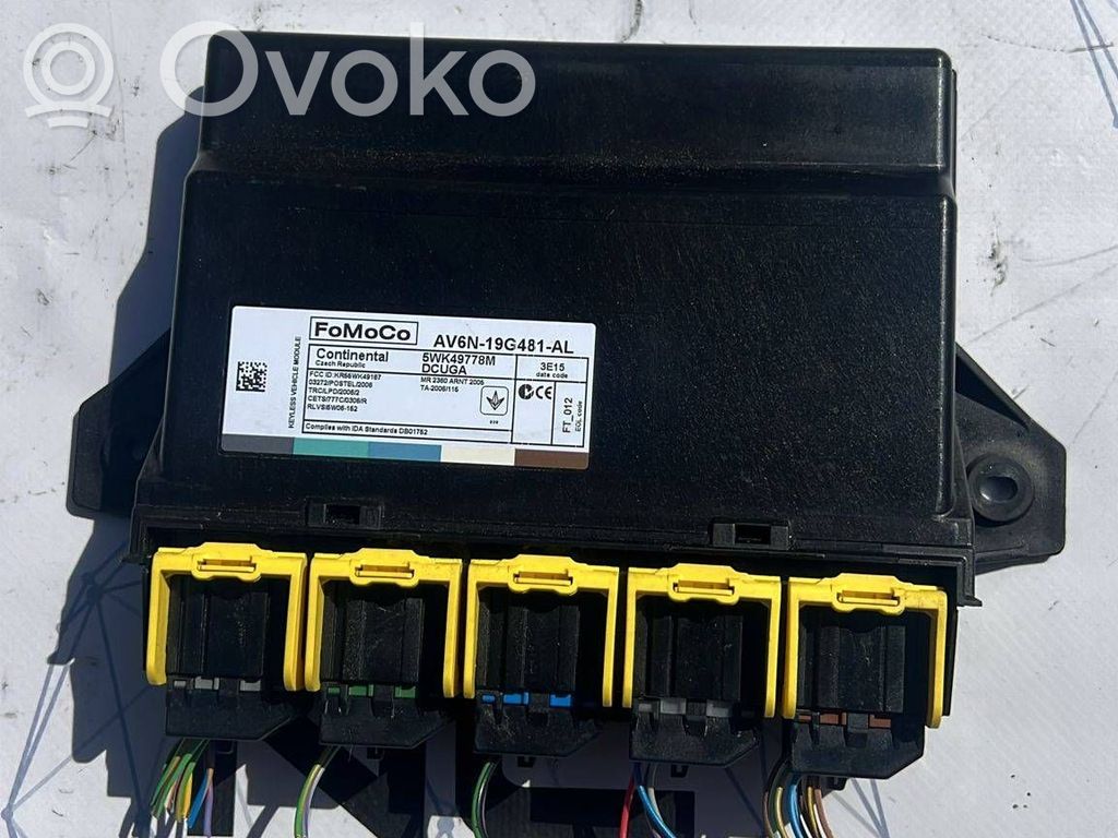 Ford Focus Comfort/convenience module 