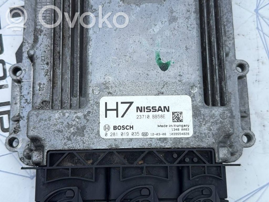 Nissan Qashqai Unitate/modul de control motor 