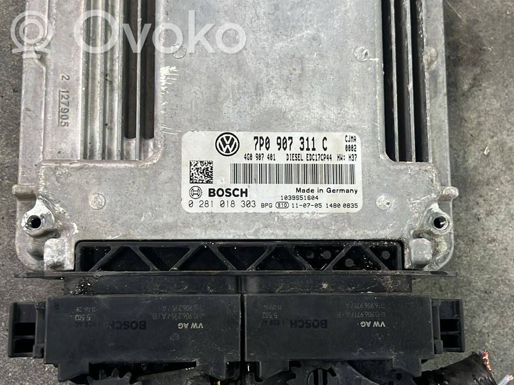 Volkswagen Touareg II Unitate/modul de control motor 