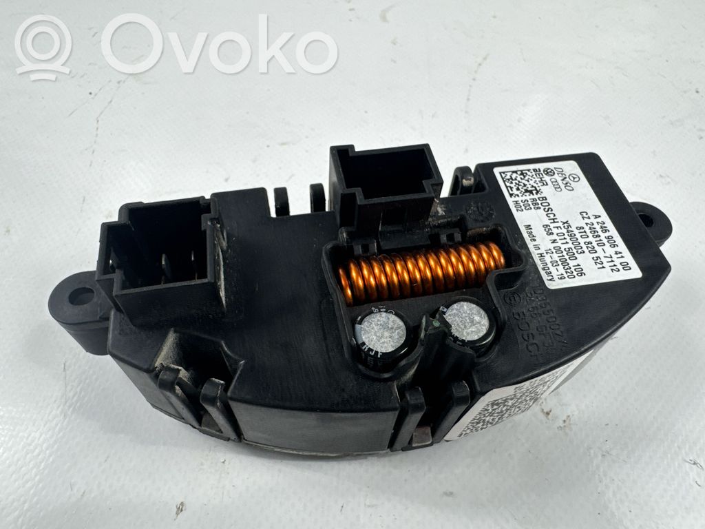 Mercedes-Benz B W246 W242 Rezystor / Opornik dmuchawy nawiewu 