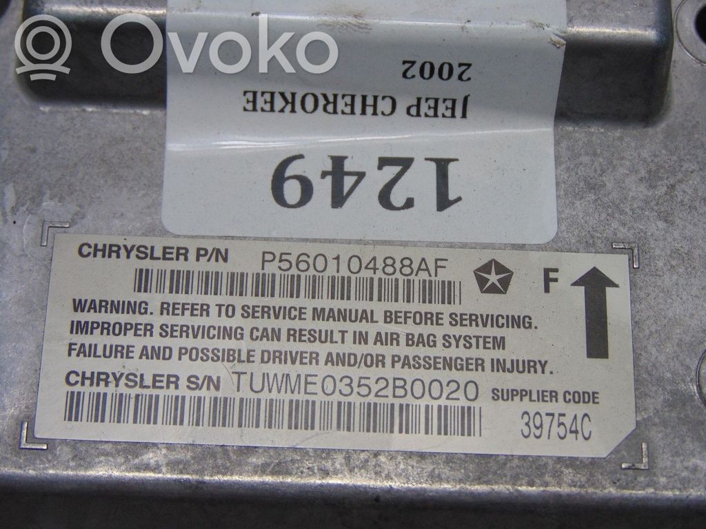 Jeep Grand Cherokee (WJ) Airbag control unit/module 