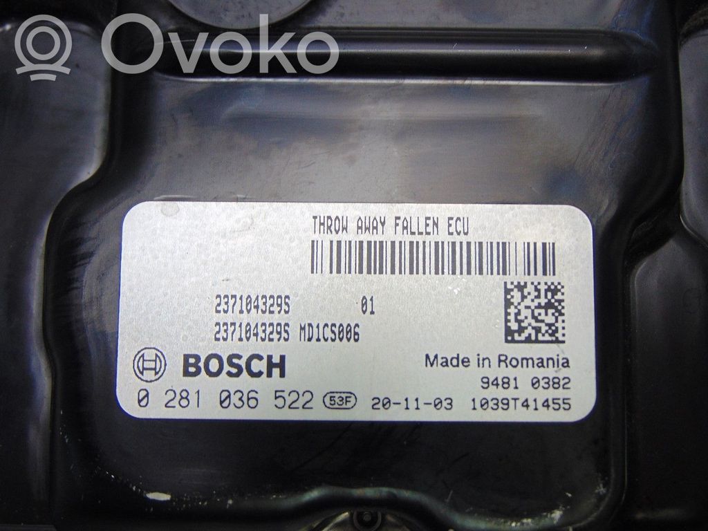 Renault Clio V Engine control unit/module 