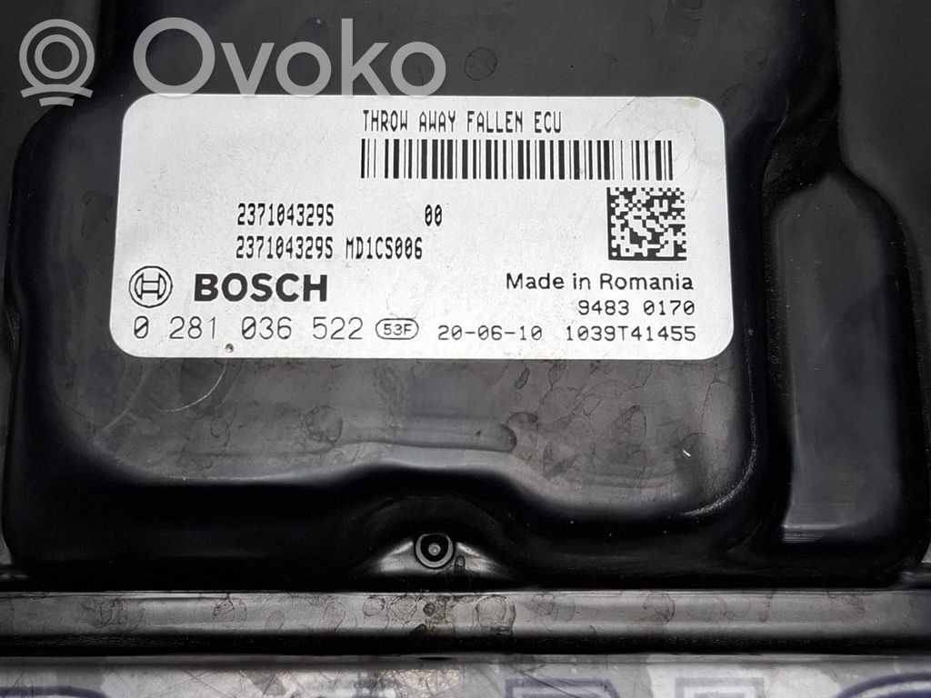 Renault Clio V Engine control unit/module 