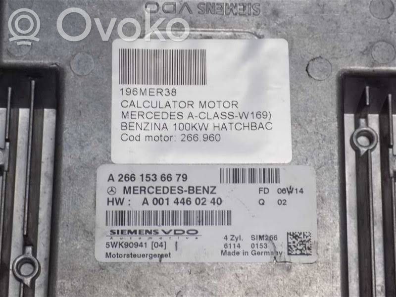 Sterownik / Moduł ECU   A2661536679