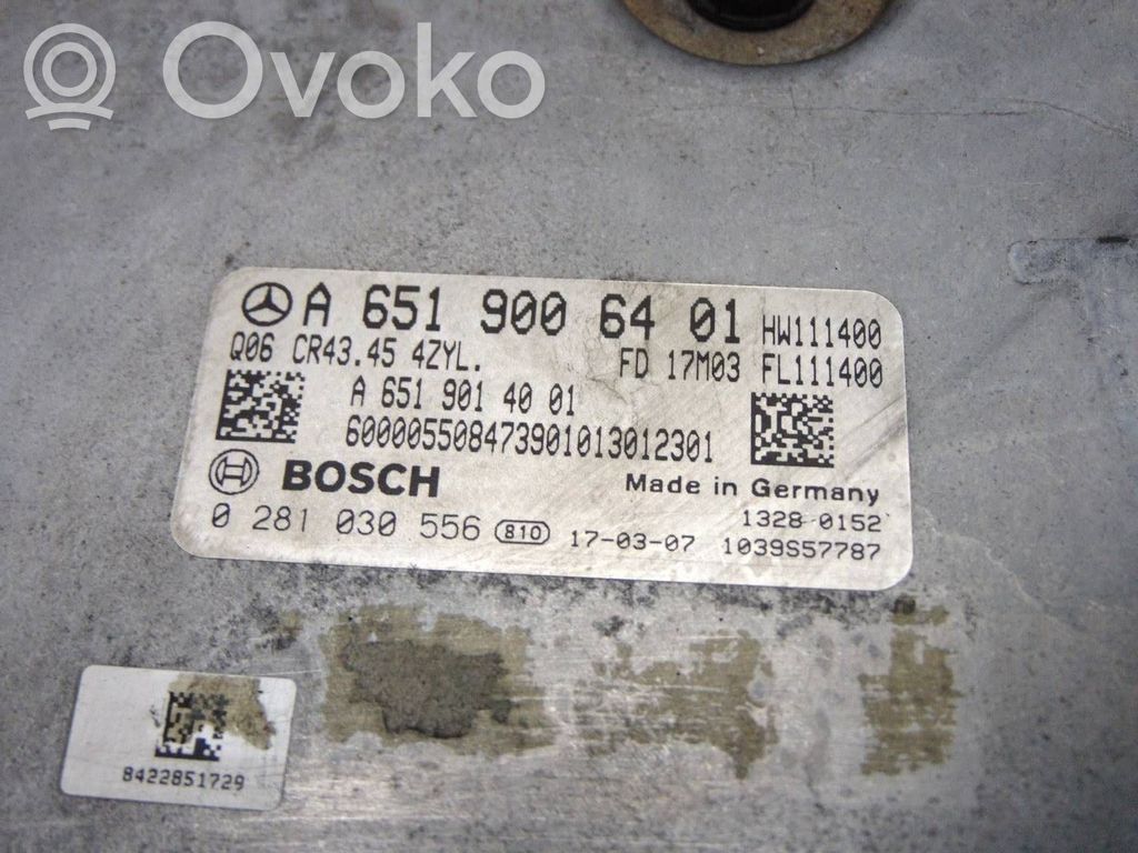 Mercedes-Benz C W205 Engine control unit/module 