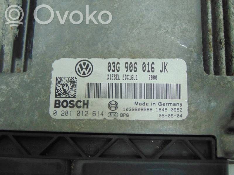 Volkswagen Jetta V Engine control unit/module 