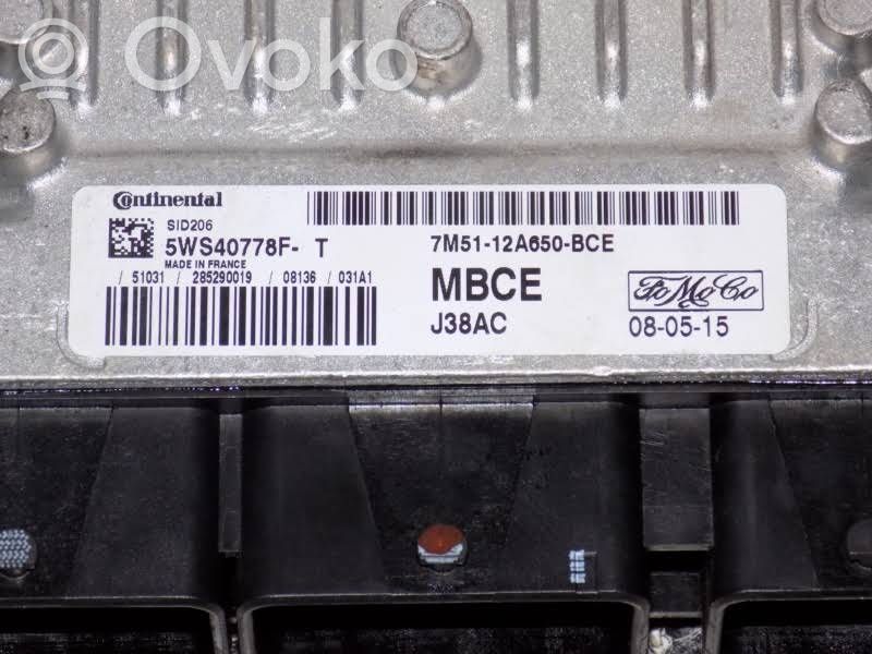 Engine control unit/module   7M5112A650BCE