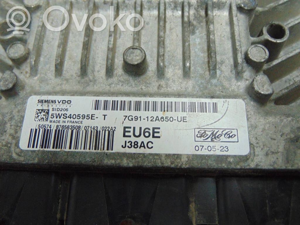 Ford Mondeo MK IV Engine control unit/module 