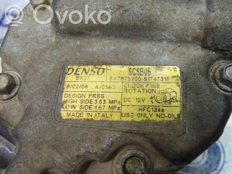 Fiat 500 Klimakompressor Pumpe 