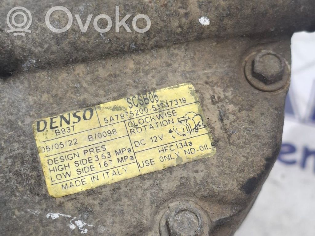 Fiat Panda II Air conditioning (A/C) compressor (pump) 