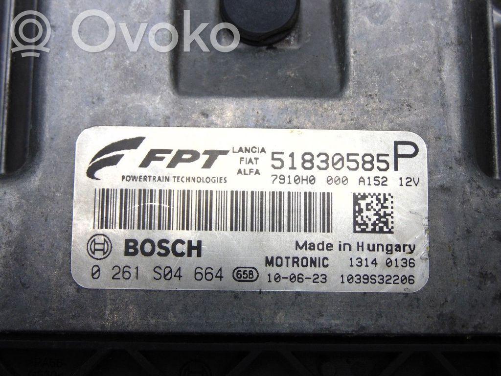 Alfa Romeo Mito Engine control unit/module 