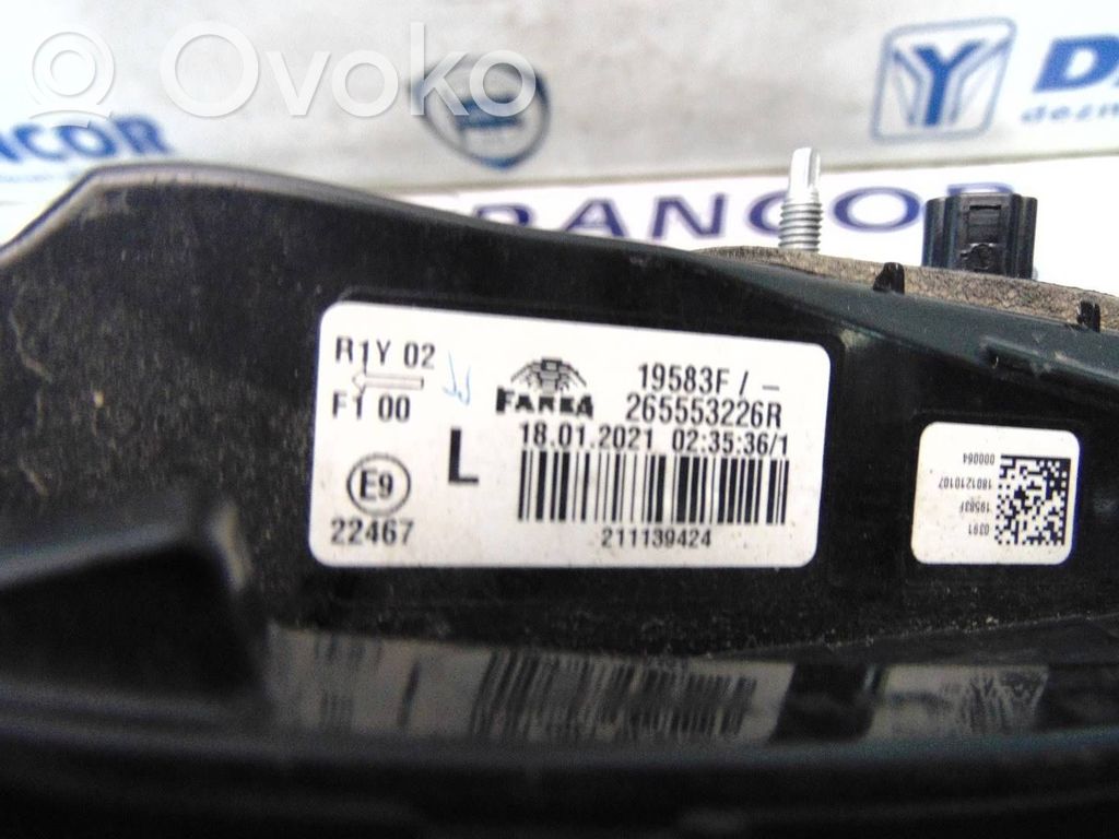 Renault Clio V Tailgate rear/tail lights 