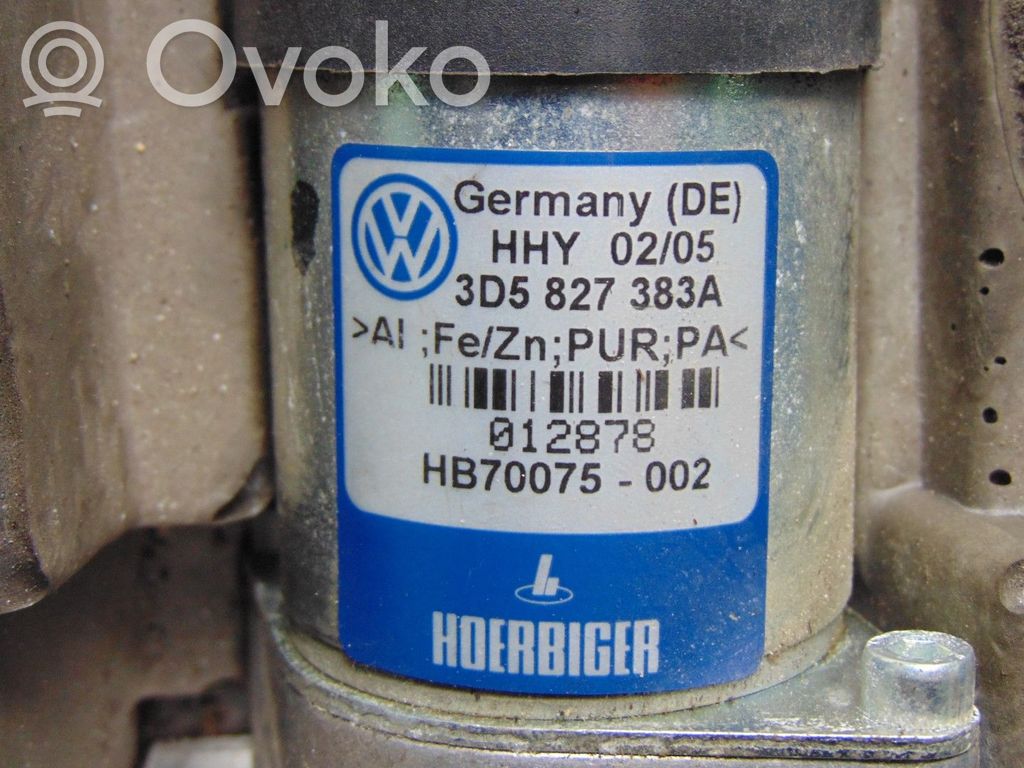 Volkswagen Phaeton Silniczek pompy hydraulicznej klapy tylnej bagażnika 