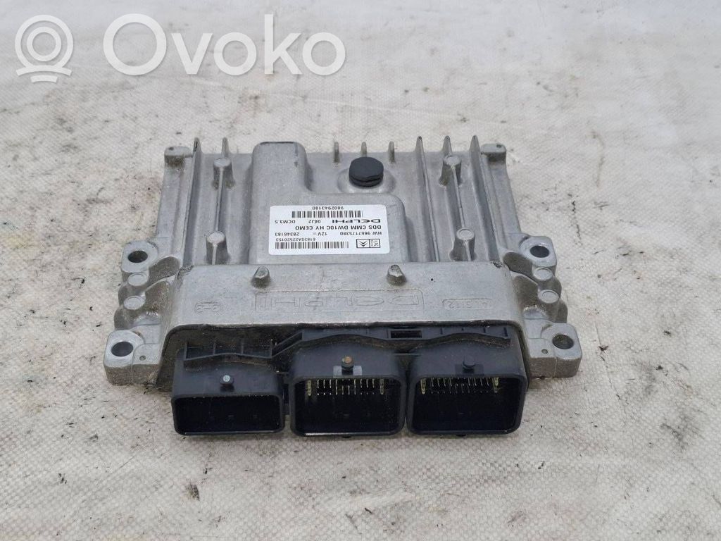 Citroen DS5 Engine control unit/module 