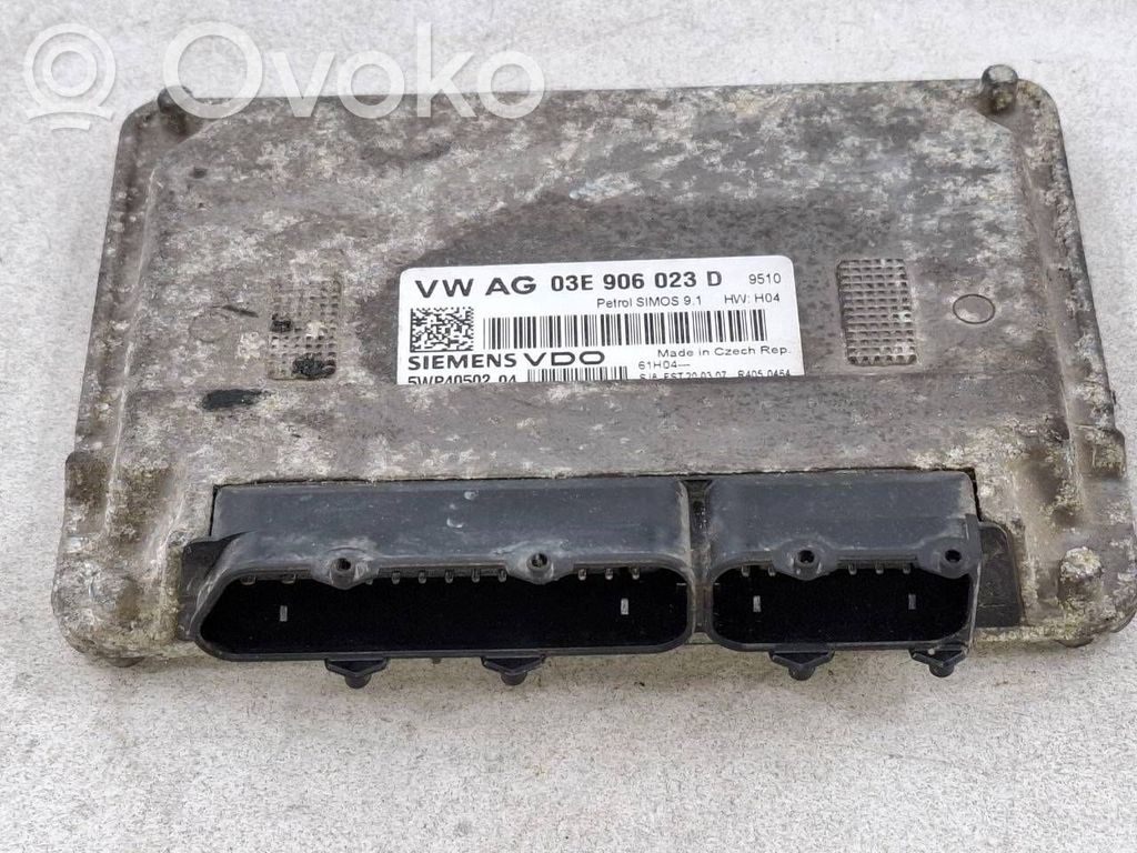 Skoda Fabia Mk1 (6Y) Sterownik / Moduł ECU 