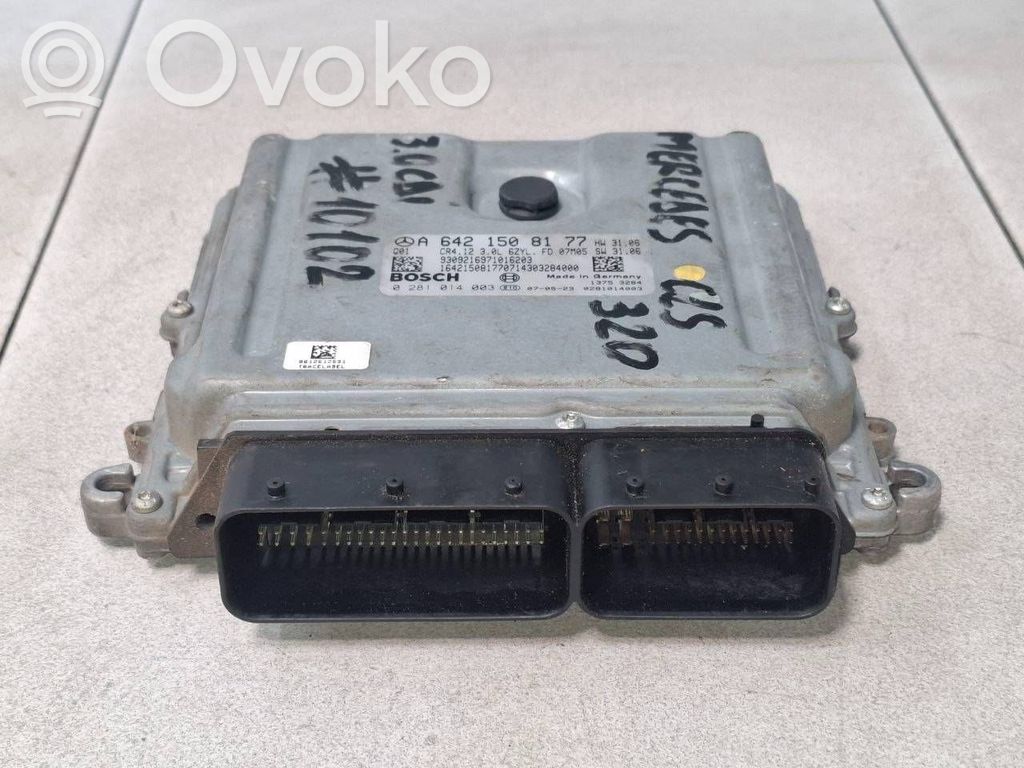 Mercedes-Benz CLS C219 Sterownik / Moduł ECU 