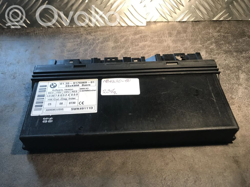 BMW 5 E60 E61 Virsbūves modulis 