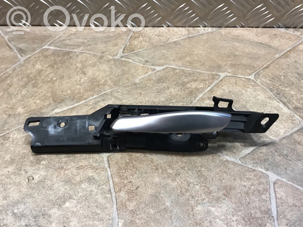 BMW X5 E70 Rear door interior handle 