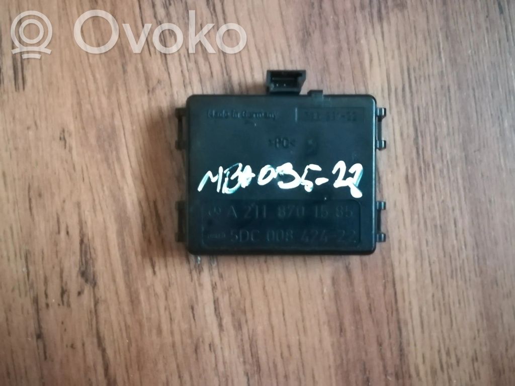 Mercedes-Benz E W211 Rain sensor 