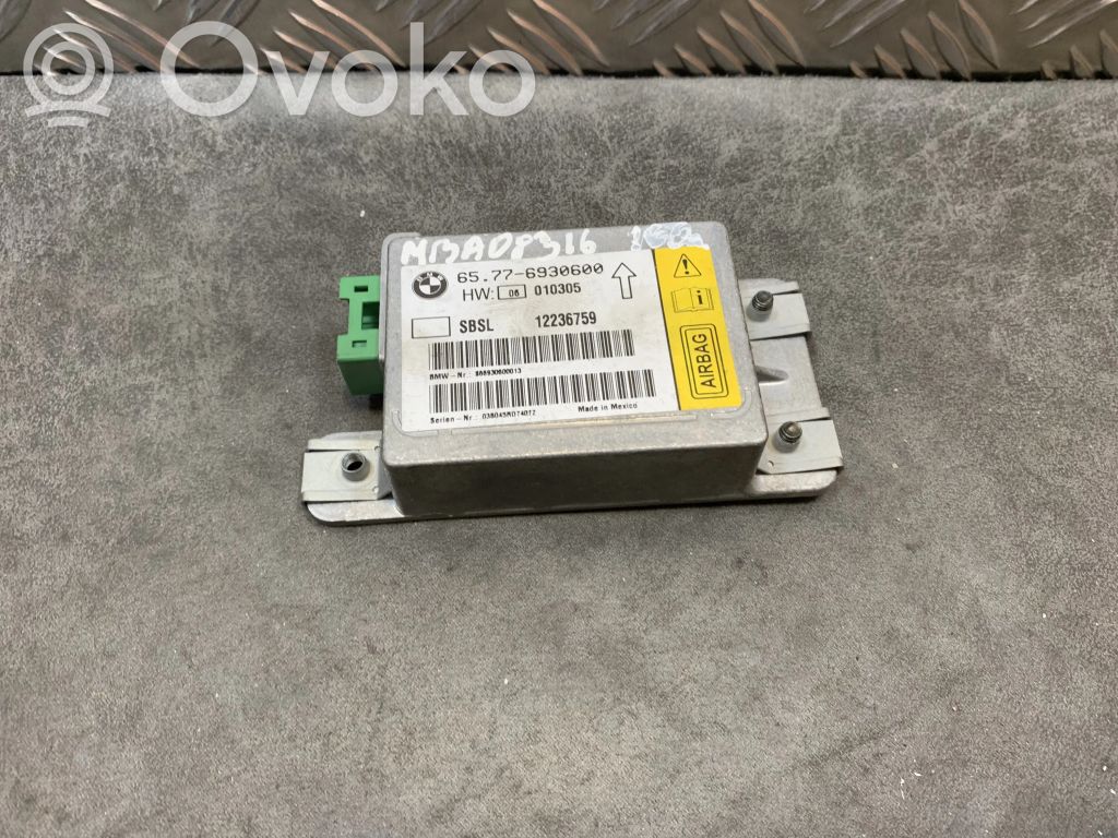 BMW 7 E65 E66 Airbag control unit/module 
