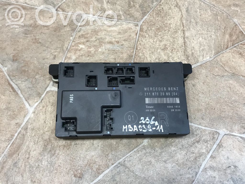 Mercedes-Benz E W211 Door control unit/module 