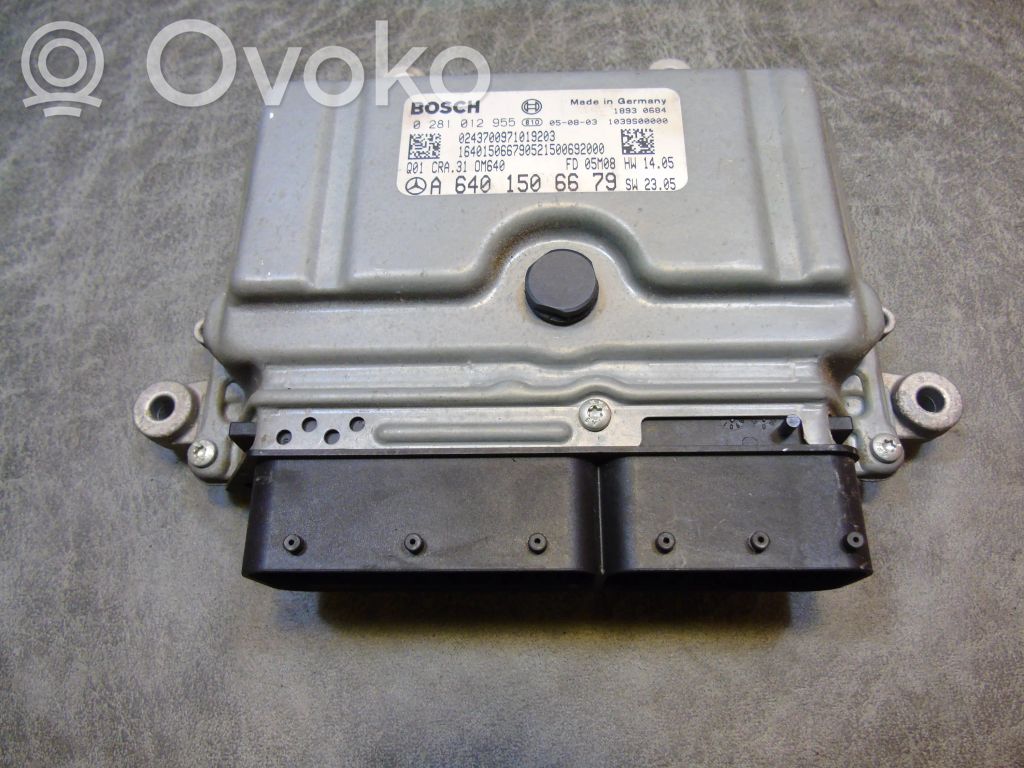 Mercedes-Benz B W245 Sterownik / Moduł ECU 