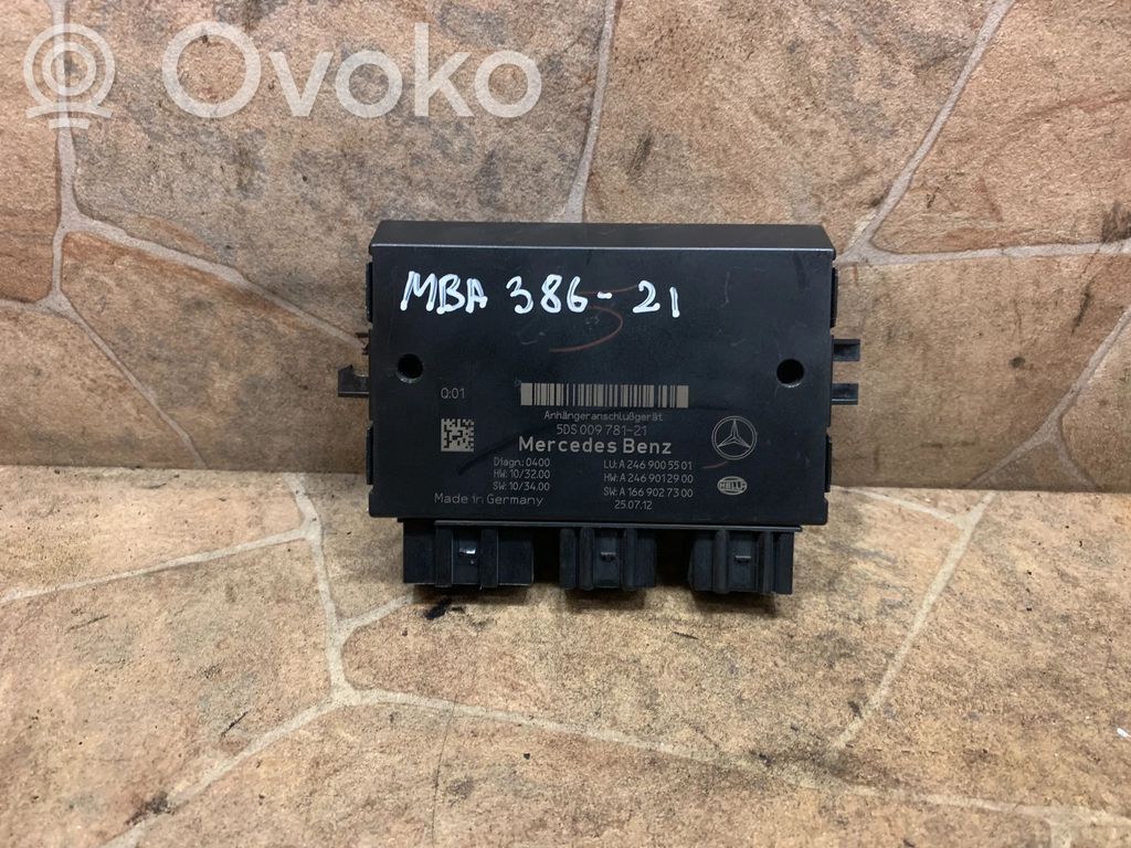 Mercedes-Benz GL X166 Tow bar trailer control unit/module 