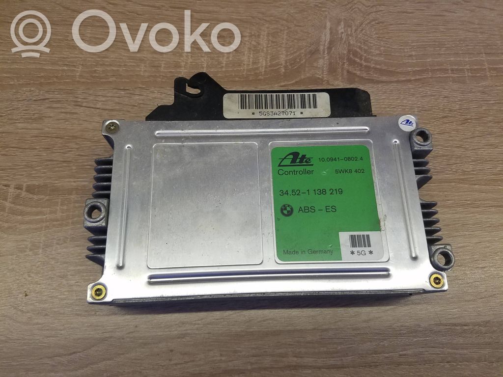 ABS control unit/module   5GG3A27071,34521138219,5WK8402,10094108024