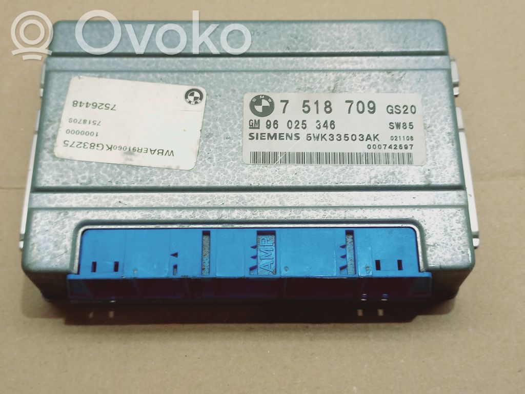 Gearbox control unit/module   7518709,5WK33503AK,96025346