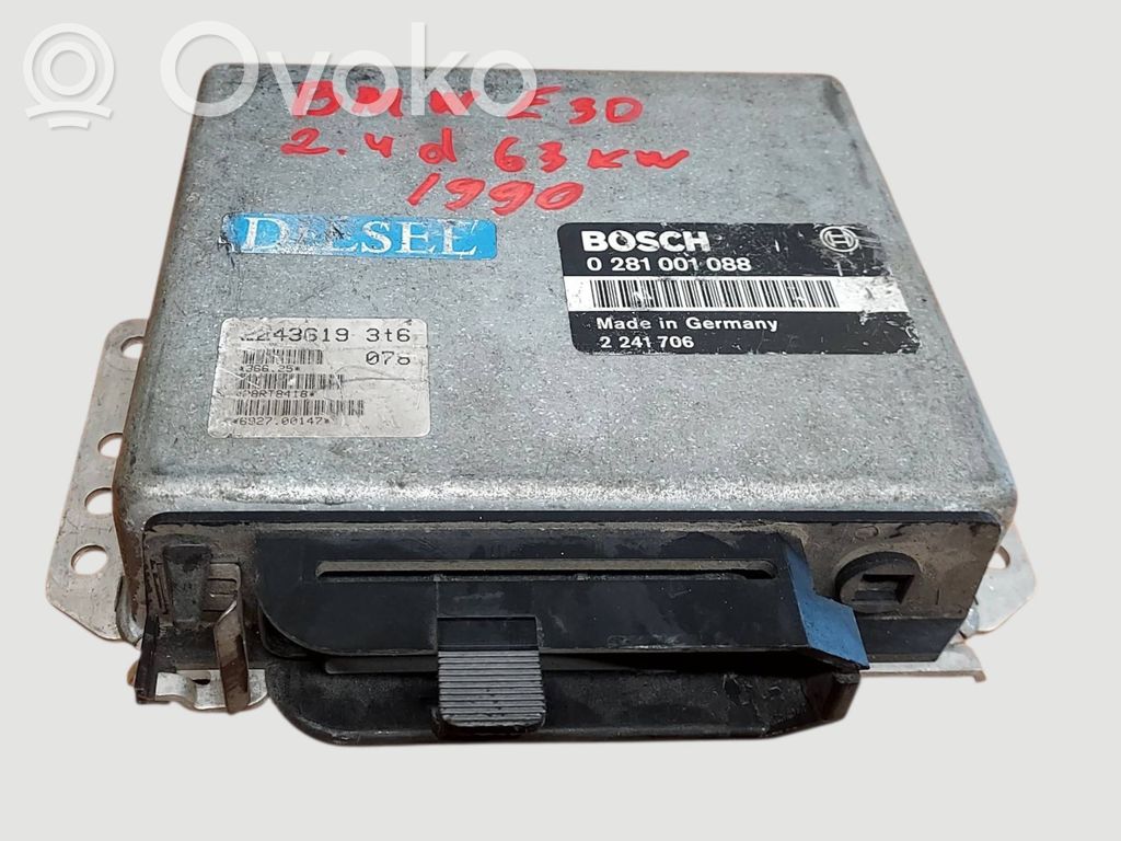 BMW 3 E30 Engine control unit/module 