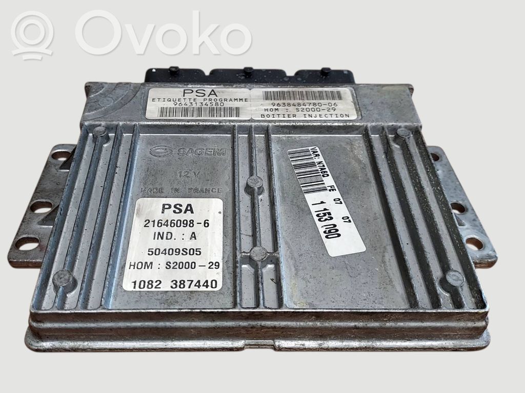 Engine control unit/module   9643134580