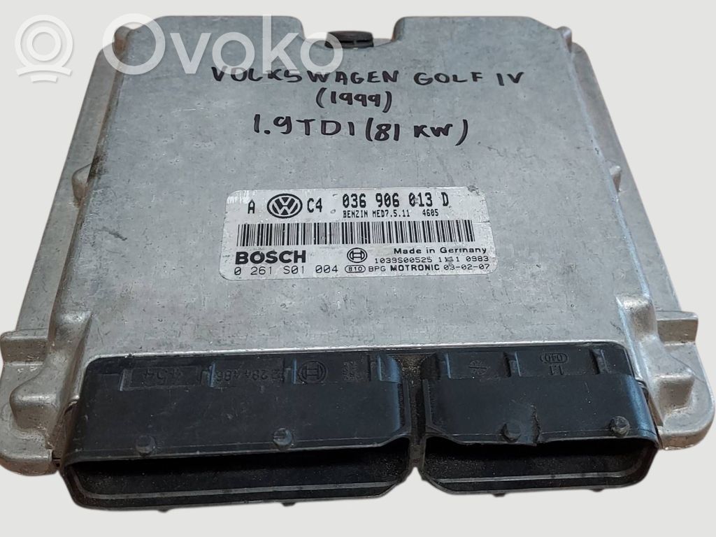 Volkswagen Golf IV Engine control unit/module 