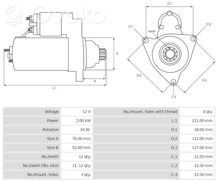 Seat Leon (1P) Motor de arranque 