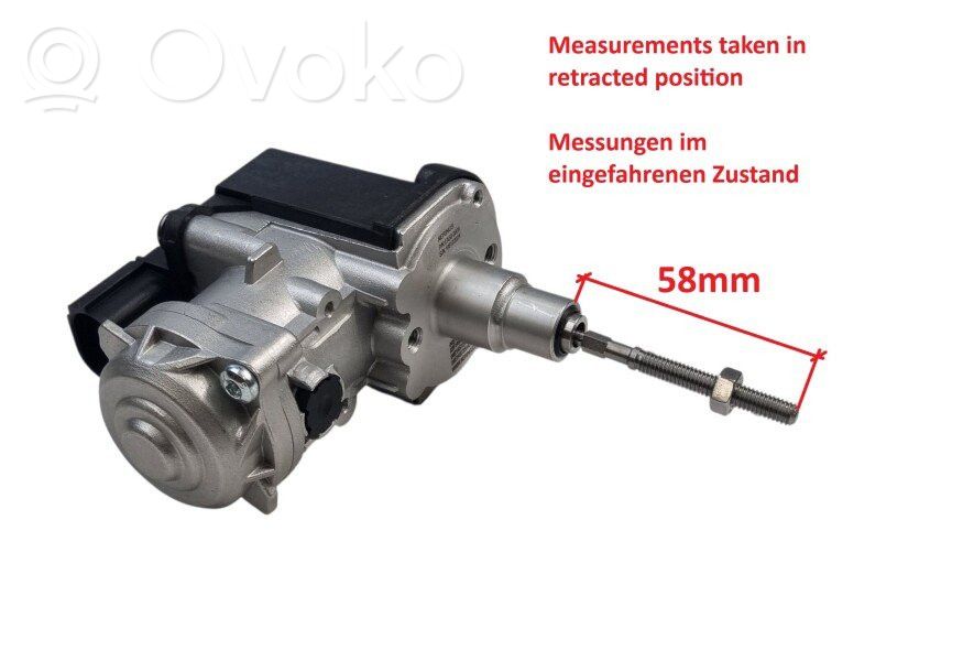 Volkswagen Scirocco Actuator electric turbină 