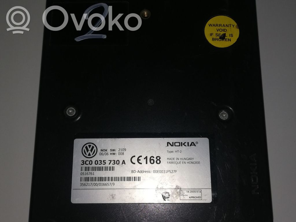 Bluetooth modulis   VW,3C0035730A