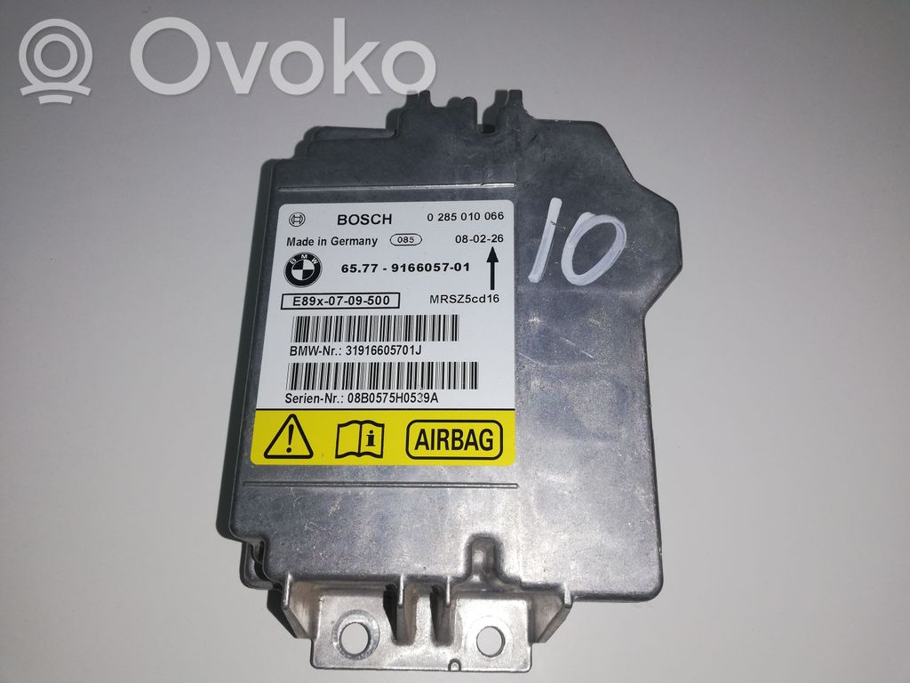 Airbag control unit/module   9166057,9166057,6577916605701