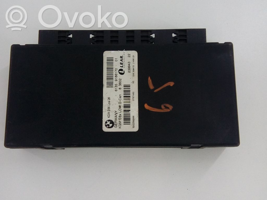 BMW 5 E60 E61 Módulo de luz LCM 
