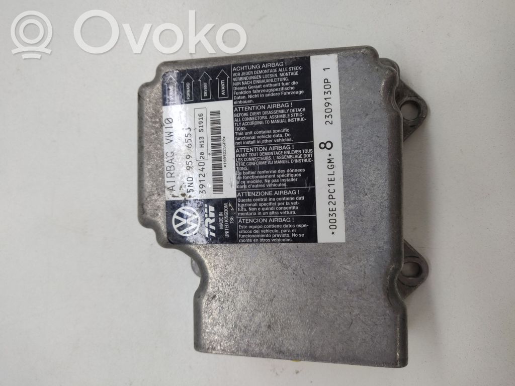 Volkswagen PASSAT B6 Airbag control unit/module 