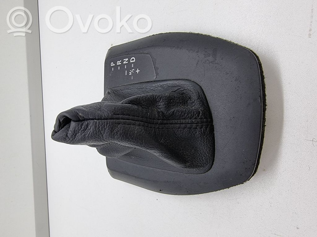 BMW 5 E60 E61 Revêtement pommeau de levier de vitesses cuir 