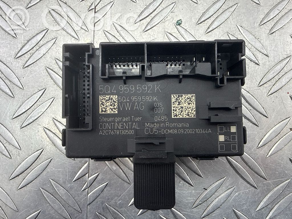 Seat Ateca Unité de commande module de porte 